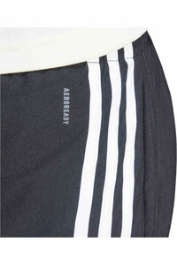 adidas pantalones y mallas cortas fitness mujer 3 STRIPES NEGRO 03