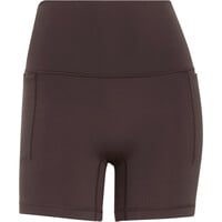 adidas pantalones y mallas cortas fitness mujer 3 STRIPES STUDIO ALL ME MARRON 04