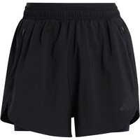 adidas pantalones y mallas cortas fitness mujer D4T G2 2IN1SH NEGRO 04