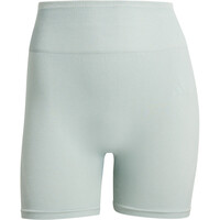 adidas pantalones y mallas cortas fitness mujer ESSENTIALS VERDE vista detalle