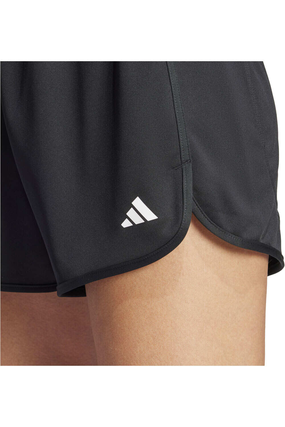 adidas pantalones y mallas cortas fitness mujer PACER KNIT NEGRO 03