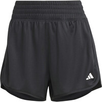 adidas pantalones y mallas cortas fitness mujer PACER KNIT NEGRO 04