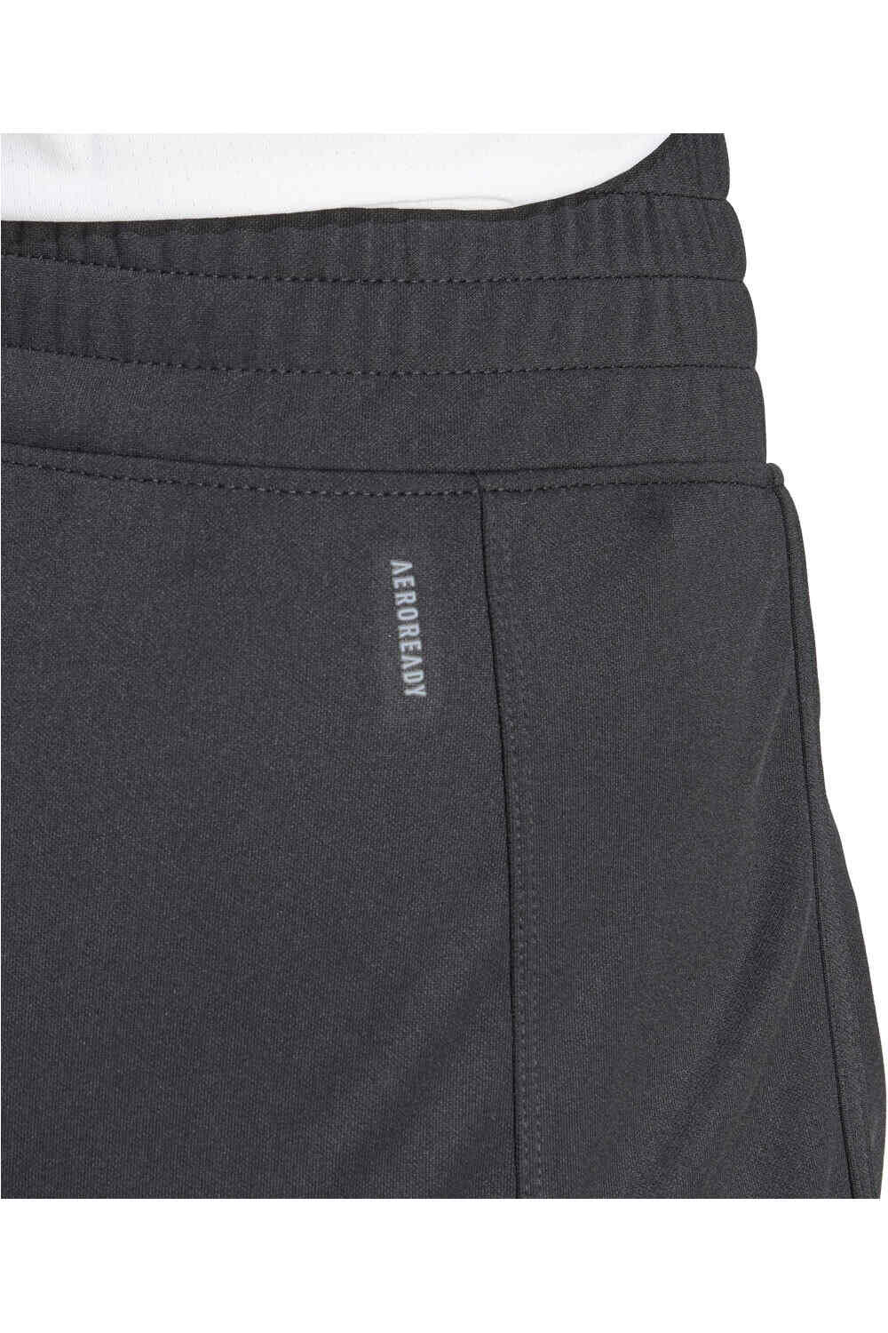 adidas pantalones y mallas cortas fitness mujer PACER KNIT NEGRO vista detalle