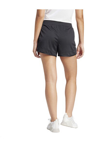 adidas pantalones y mallas cortas fitness mujer PACER KNIT NEGRO vista trasera