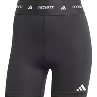 adidas pantalones y mallas cortas fitness mujer TECHFIT NEGRO 04