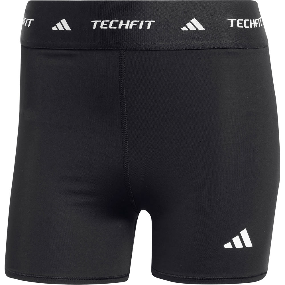 adidas pantalones y mallas cortas fitness mujer TECHFIT STAY IN PLAY NEGRO 04