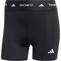 adidas pantalones y mallas cortas fitness mujer TECHFIT STAY IN PLAY NEGRO 04
