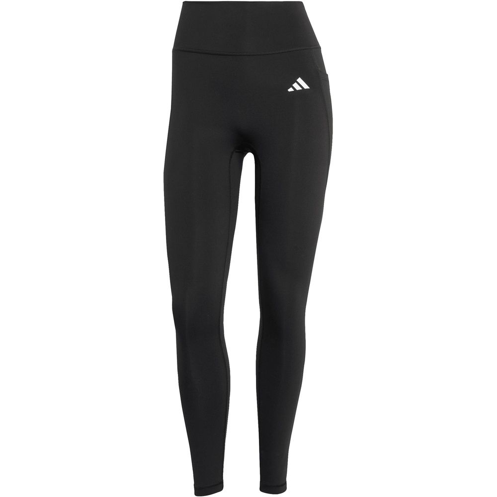 adidas pantalones y mallas largas fitness mujer OPTIME ESSENTIALS NEGRO 04