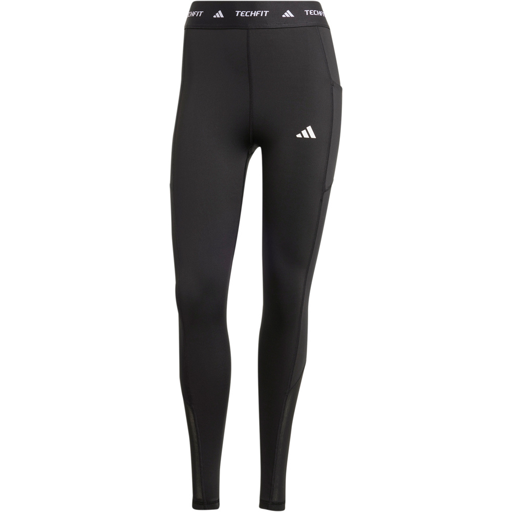 adidas pantalones y mallas largas fitness mujer TECHFIT STASH NEGRO 04
