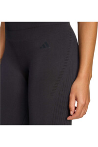 adidas pantalones y mallas largas fitness mujer WE KNIT 1/1 L NEGRO 03