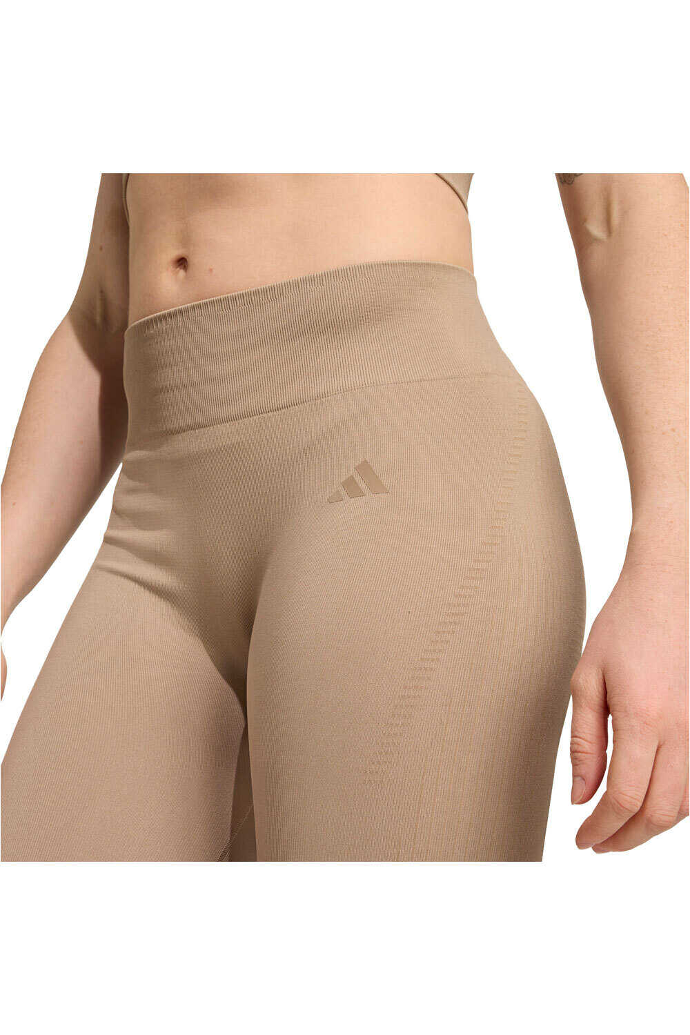 adidas pantalones y mallas largas fitness mujer WORKOUT ESSENTIALS MARRON vista detalle