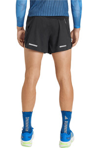 adidas pantaloneta técnica hombre ADI365 CLIMACOOL+ NEGRO vista trasera