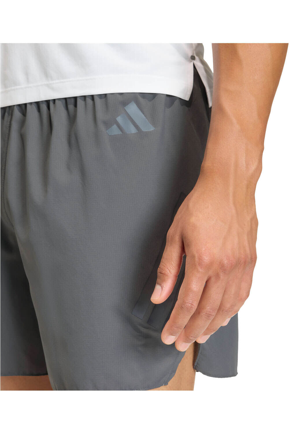 adidas pantaloneta técnica hombre ADI365 RUNNING FORMOTION ICONIC GRIS 03