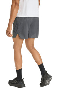 adidas pantaloneta técnica hombre ADI365 RUNNING FORMOTION ICONIC GRIS vista trasera