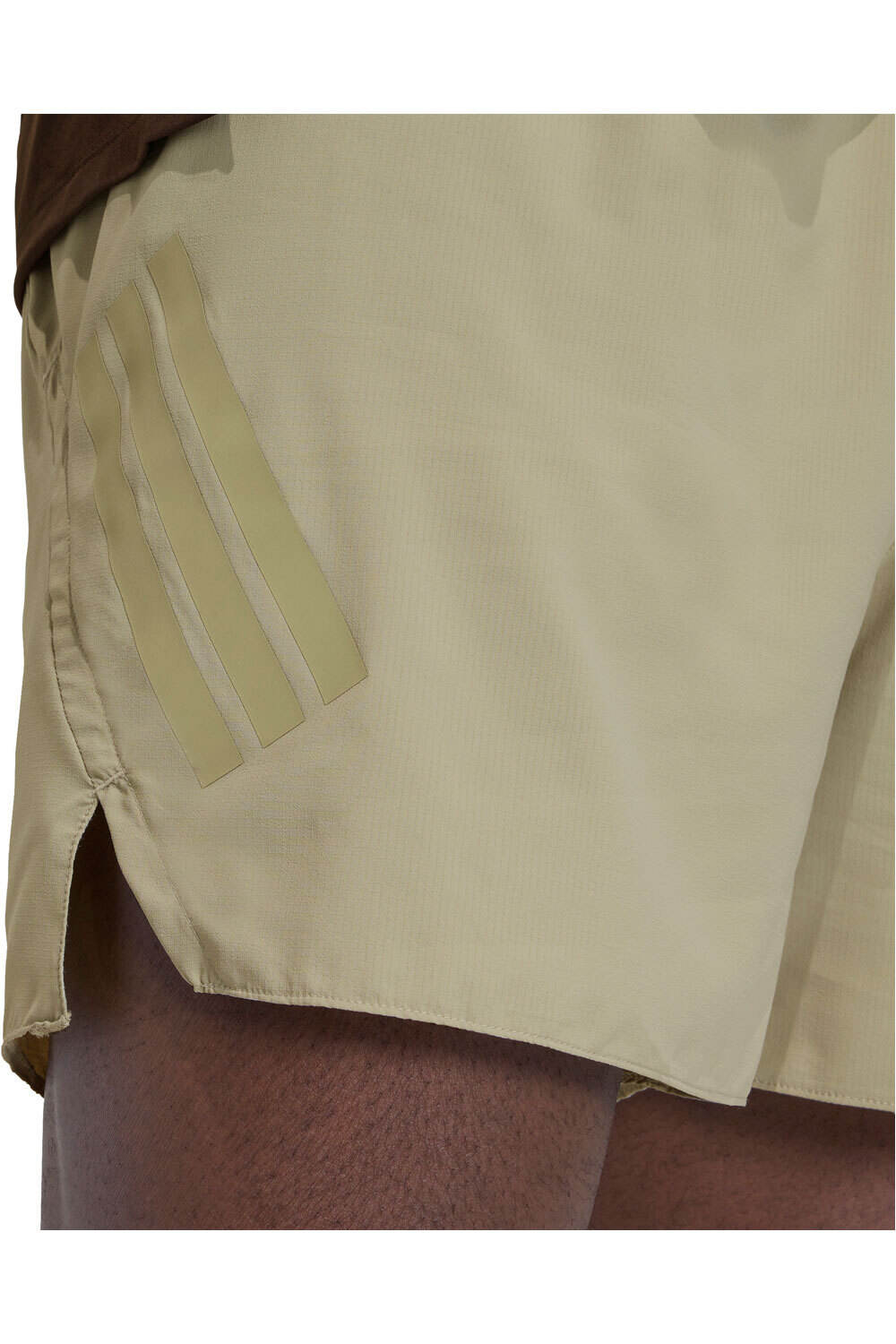adidas pantaloneta técnica hombre ADI365 RUNNING FORMOTION ICONIC MARRON 03