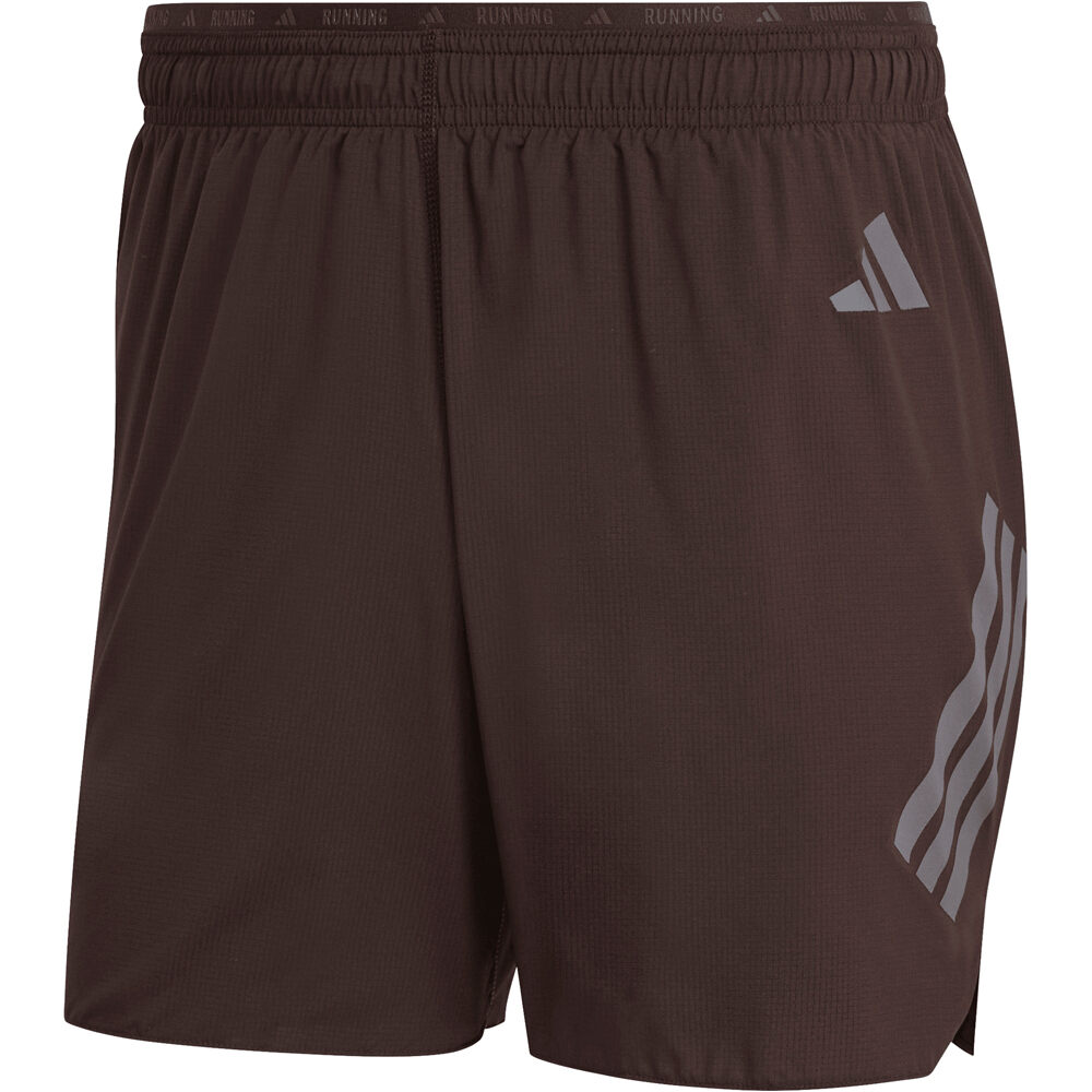 adidas pantaloneta técnica hombre ADI365 RUNNING FORMOTION ICONIC MARRON 04