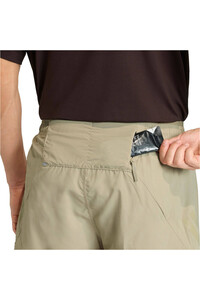 adidas pantaloneta técnica hombre ADI365 RUNNING FORMOTION ICONIC MARRON vista detalle