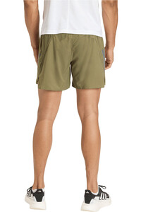 adidas pantaloneta técnica hombre ADI365 RUNNING FORMOTION ICONIC VERDE vista trasera