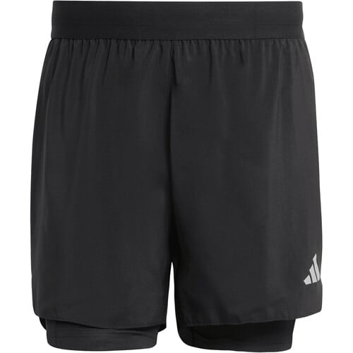 adidas pantaloneta técnica hombre RUN ESSENTIALS NEGRO