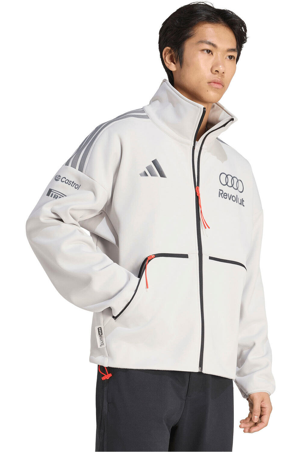 adidas polar hombre INGENIERIA Y MARKETING AUDI F1 TEAM GRIS vista detalle