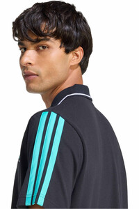 adidas polo manga corta hombre MERCEDES-AMG PETRONAS F1 DNA NEGRO 03