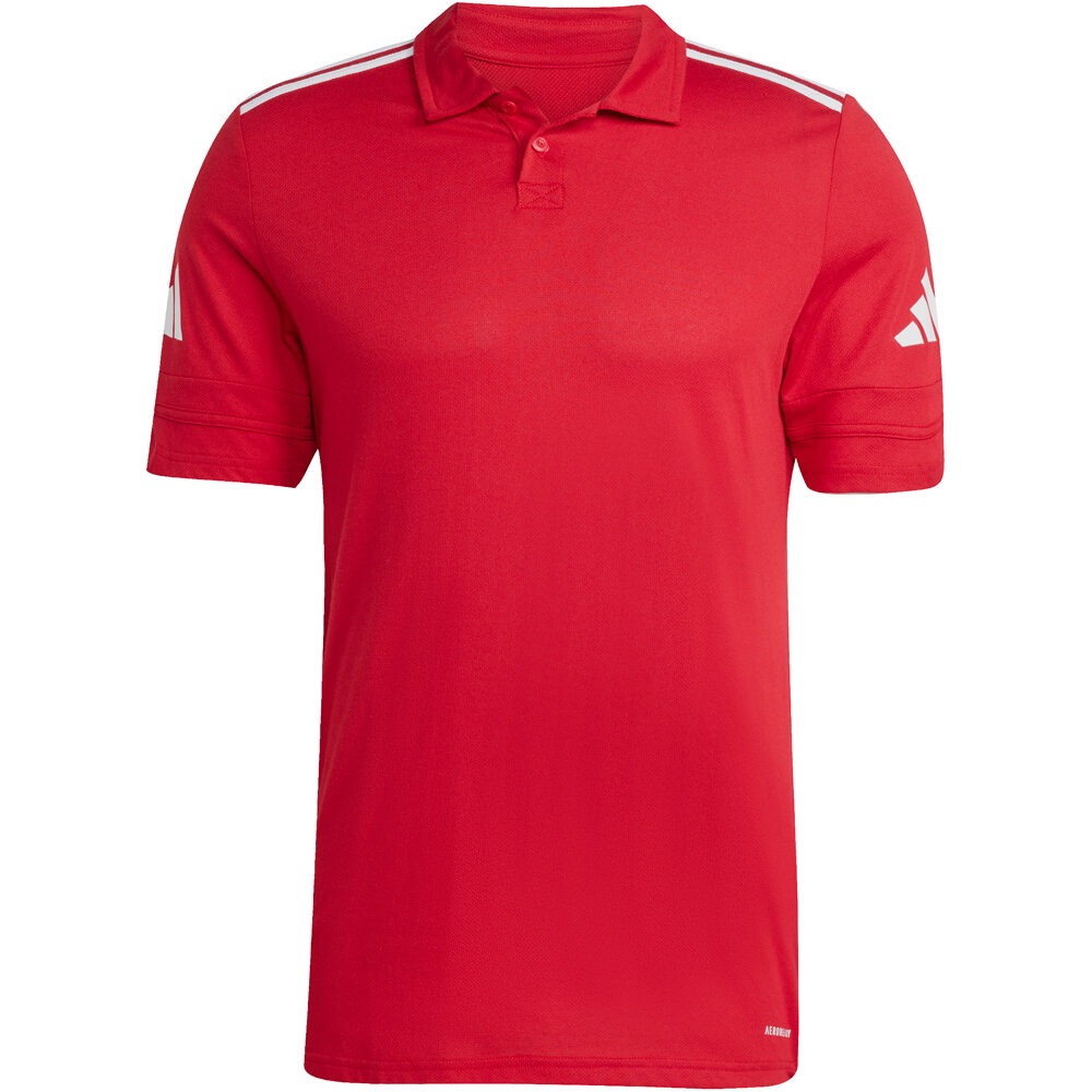 adidas polo manga corta hombre SQUADRA25 COTTON ROJO 05