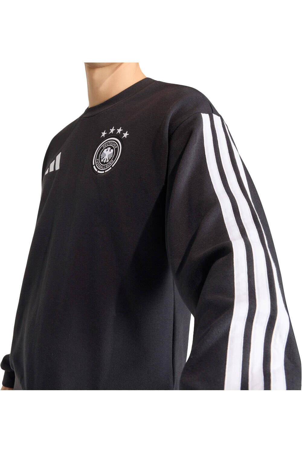 adidas sudadera entrenamiento fútbol ALEMANIA MUNDIAL 2026 DNA NEGRO 03