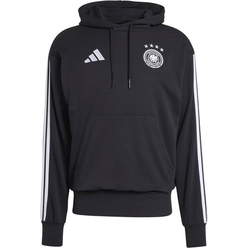 adidas sudadera entrenamiento fútbol ALEMANIA MUNDIAL 2026 DNA NEGRO