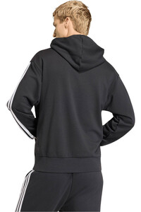 adidas sudadera entrenamiento fútbol ALEMANIA MUNDIAL 2026 DNA NEGRO vista trasera