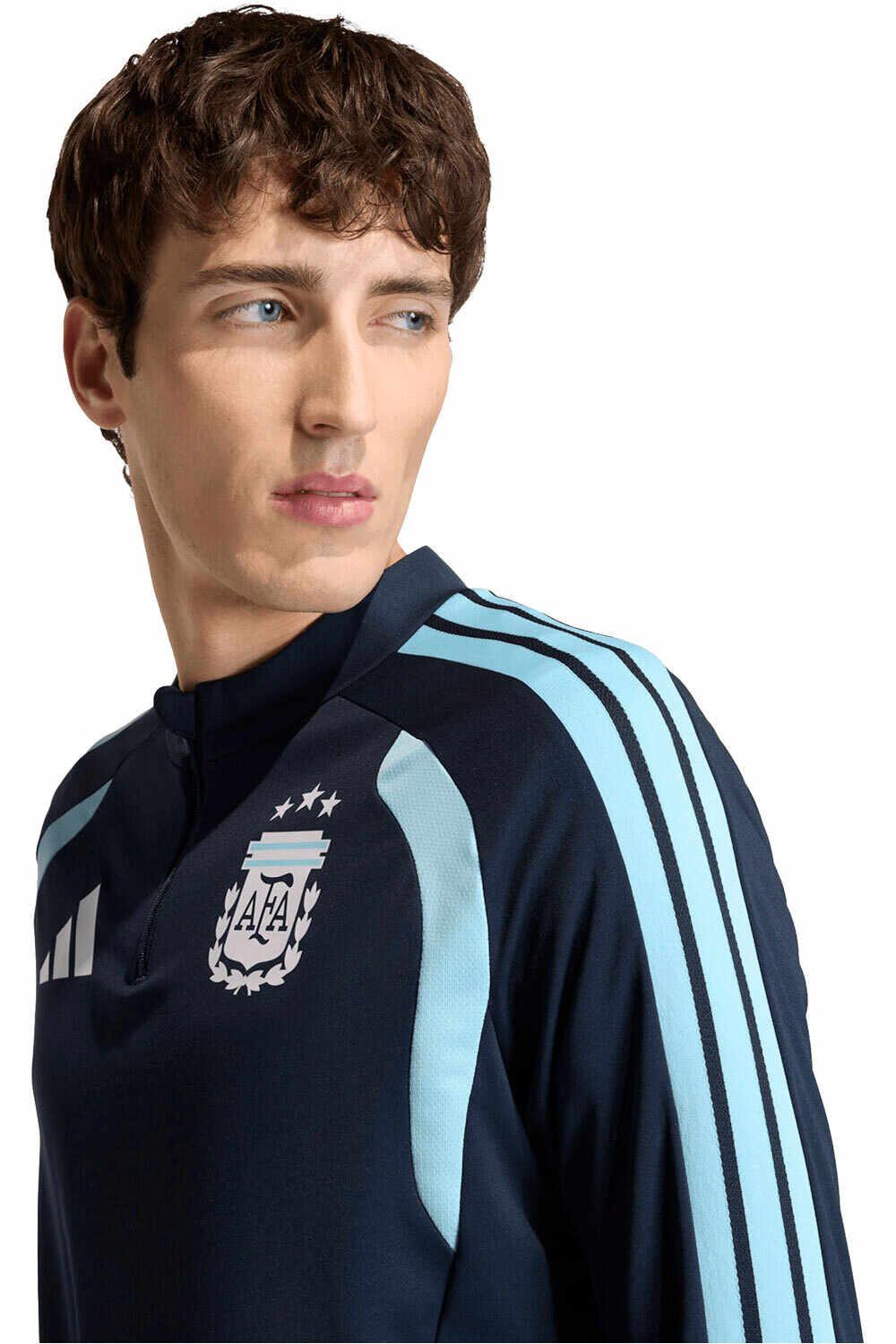 adidas sudadera entrenamiento fútbol ARGENTINA MUNDIAL 2026 ENTRENAMIENTO AZUL vista detalle