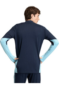 adidas sudadera entrenamiento fútbol ARGENTINA MUNDIAL 2026 ENTRENAMIENTO AZUL vista trasera