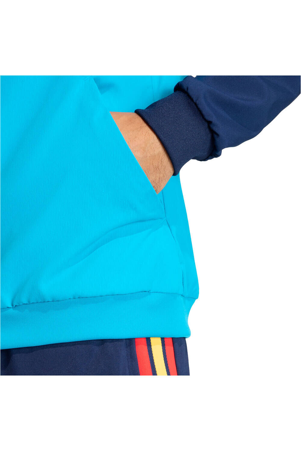 adidas sudadera entrenamiento fútbol ESPAÑA MUNDIAL 2026 AZUL 04