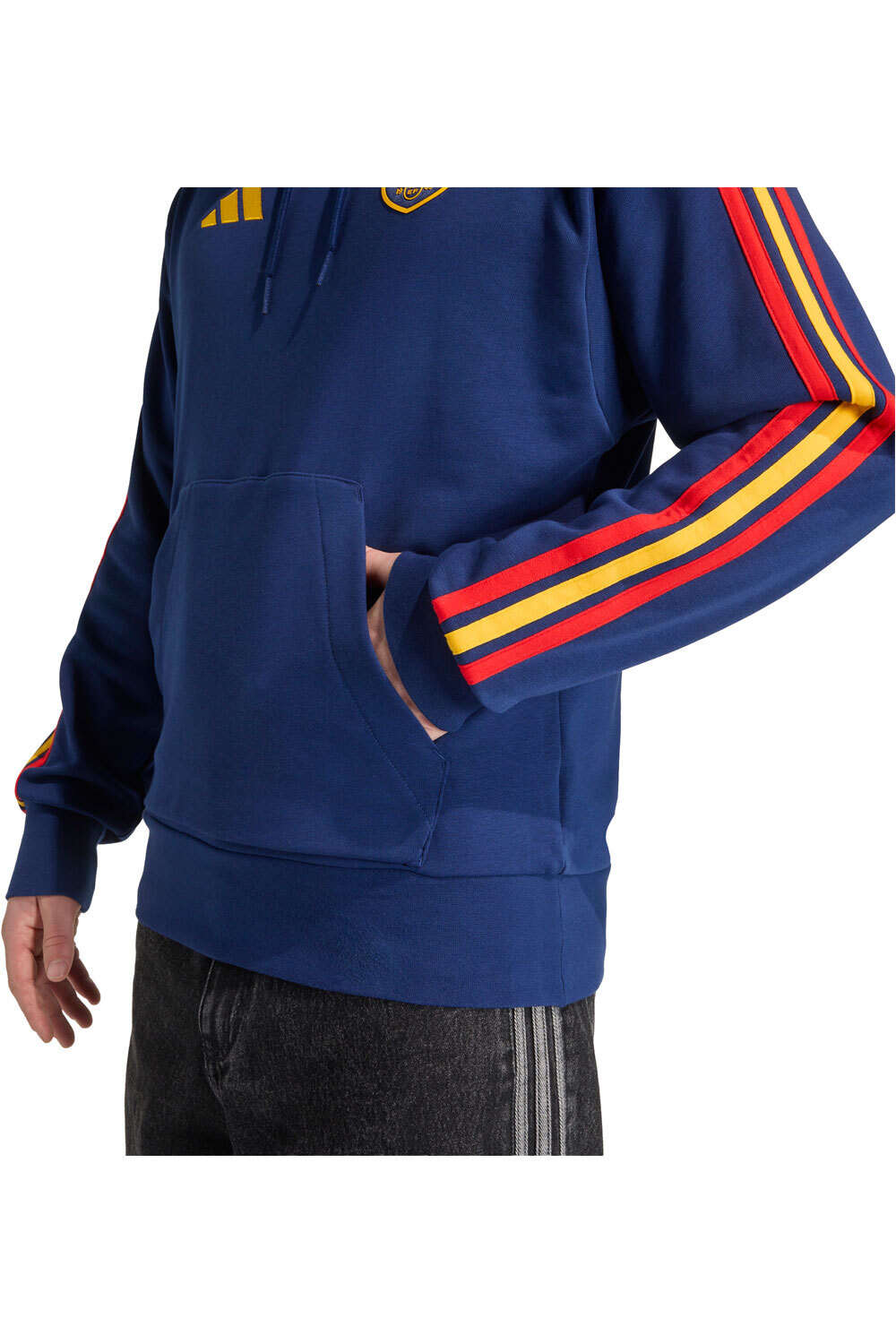 adidas sudadera entrenamiento fútbol ESPAÑA MUNDIAL 2026 DNA AZUL 03