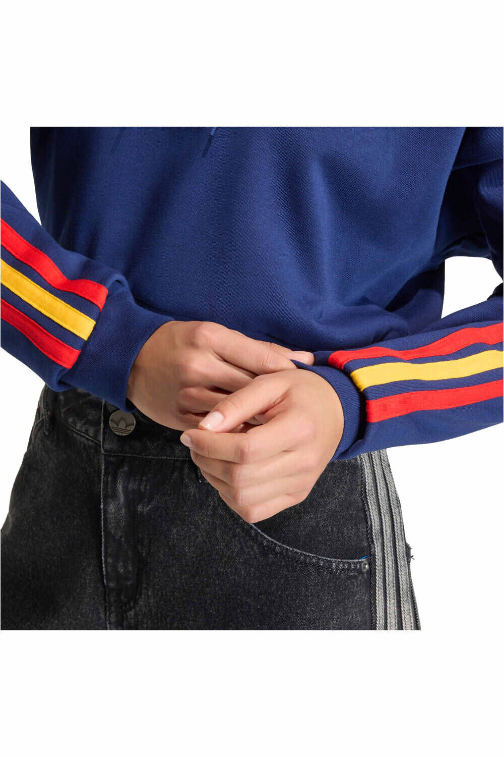 adidas sudadera entrenamiento fútbol ESPAÑA MUNDIAL 2026 DNA AZUL 03