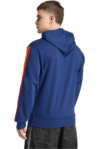 adidas sudadera entrenamiento fútbol ESPAÑA MUNDIAL 2026 DNA AZUL vista trasera