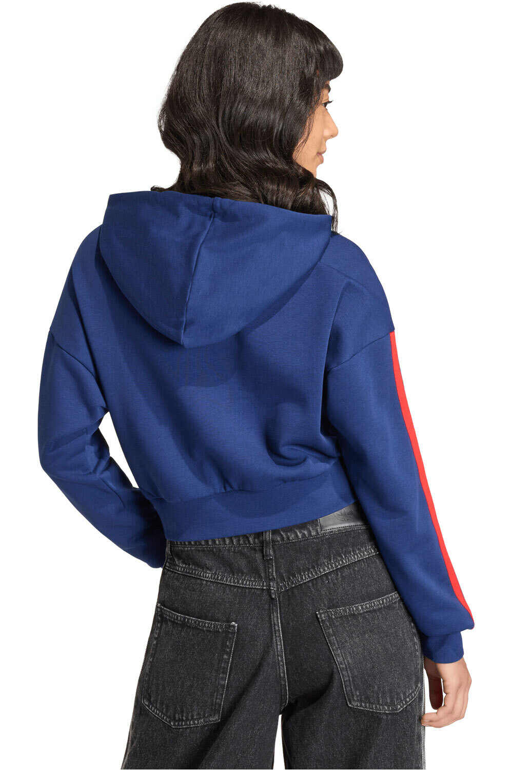 adidas sudadera entrenamiento fútbol ESPAÑA MUNDIAL 2026 DNA AZUL vista trasera