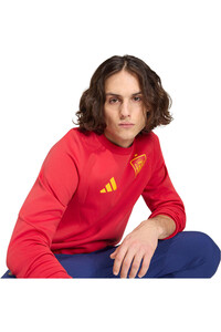 adidas sudadera entrenamiento fútbol ESPAÑA MUNDIAL 2026 ROJO vista detalle