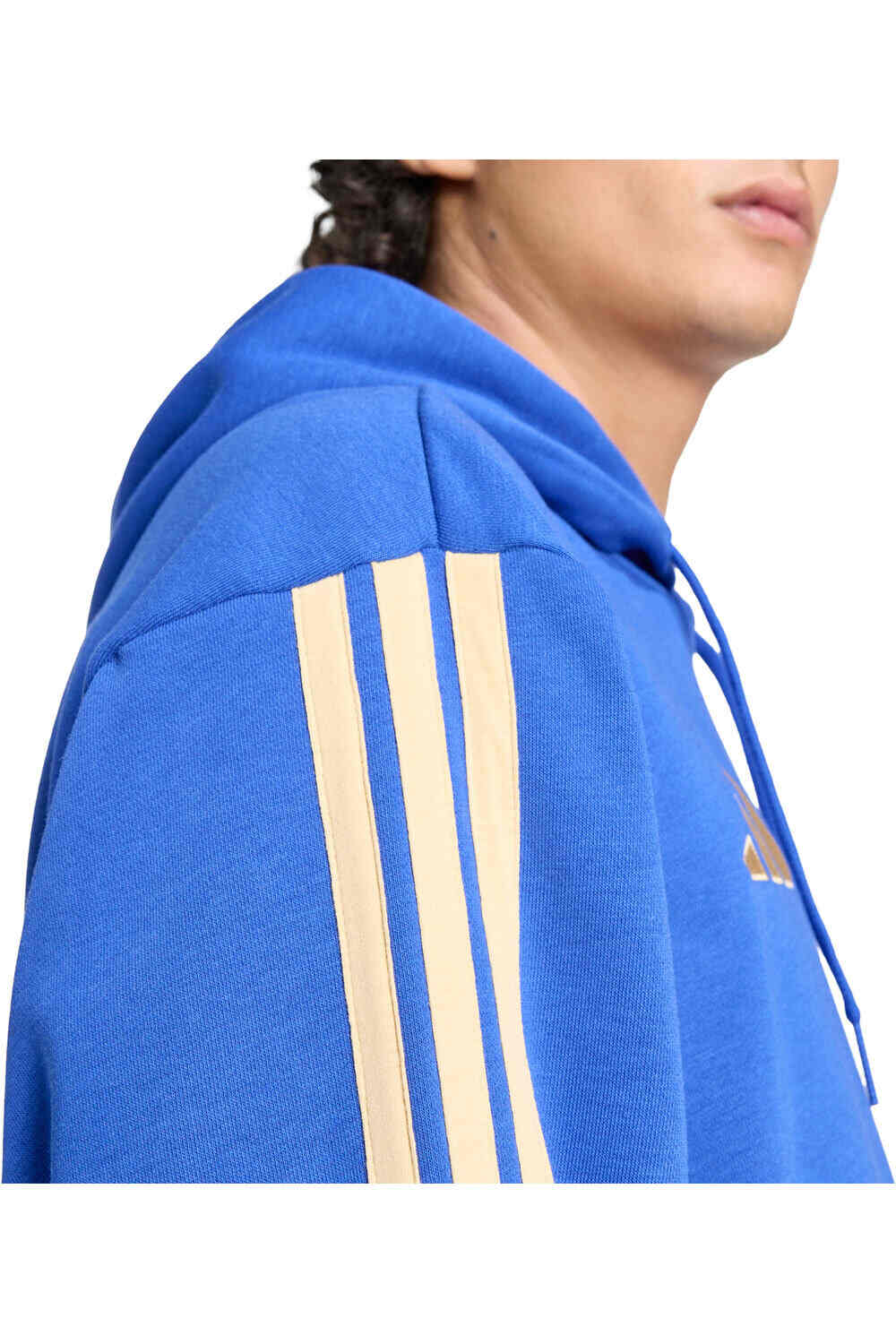 adidas sudadera entrenamiento fútbol ITALIA MUNDIAL 2026 AZUL vista detalle