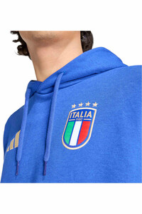 adidas sudadera entrenamiento fútbol ITALIA MUNDIAL 2026 AZUL vista detalle