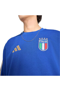 adidas sudadera entrenamiento fútbol ITALIA MUNDIAL 2026 AZUL vista detalle
