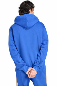 adidas sudadera entrenamiento fútbol ITALIA MUNDIAL 2026 AZUL vista trasera