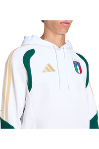 adidas sudadera entrenamiento fútbol ITALIA MUNDIAL 2026 BLANCO 03