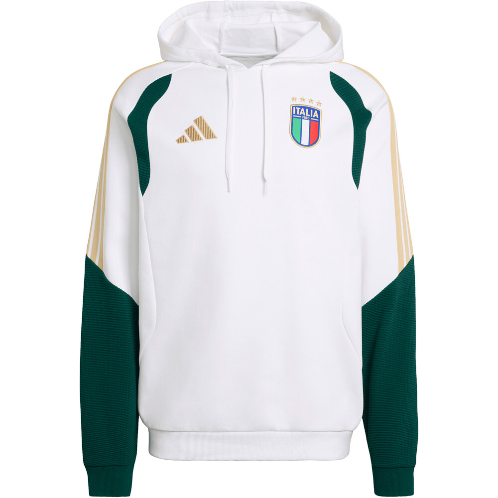 adidas sudadera entrenamiento fútbol ITALIA MUNDIAL 2026 BLANCO 04