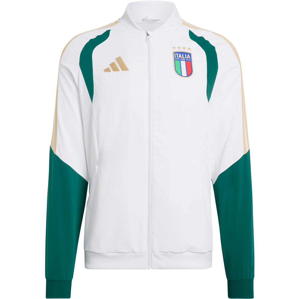 adidas sudadera entrenamiento fútbol ITALIA MUNDIAL 2026 BLANCO 04