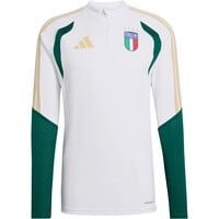 adidas sudadera entrenamiento fútbol ITALIA MUNDIAL 2026 ENTRENAMIENTO BLANCO 04