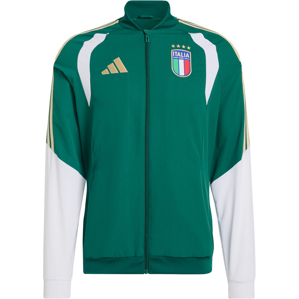 adidas sudadera entrenamiento fútbol ITALIA MUNDIAL 2026 VERDE 04