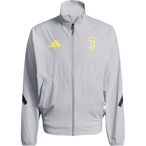 adidas sudadera entrenamiento fútbol JUVENTUS 25/26 PREMATCH GRIS