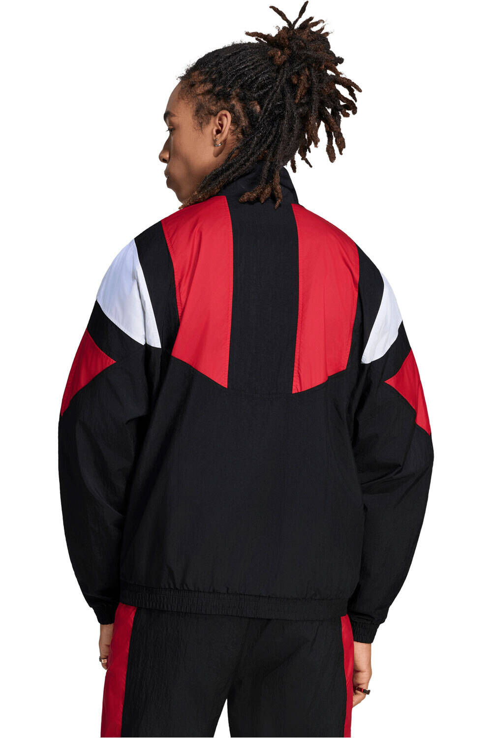 adidas sudadera entrenamiento fútbol MANCHESTER UNITED EQT NEGRO vista trasera