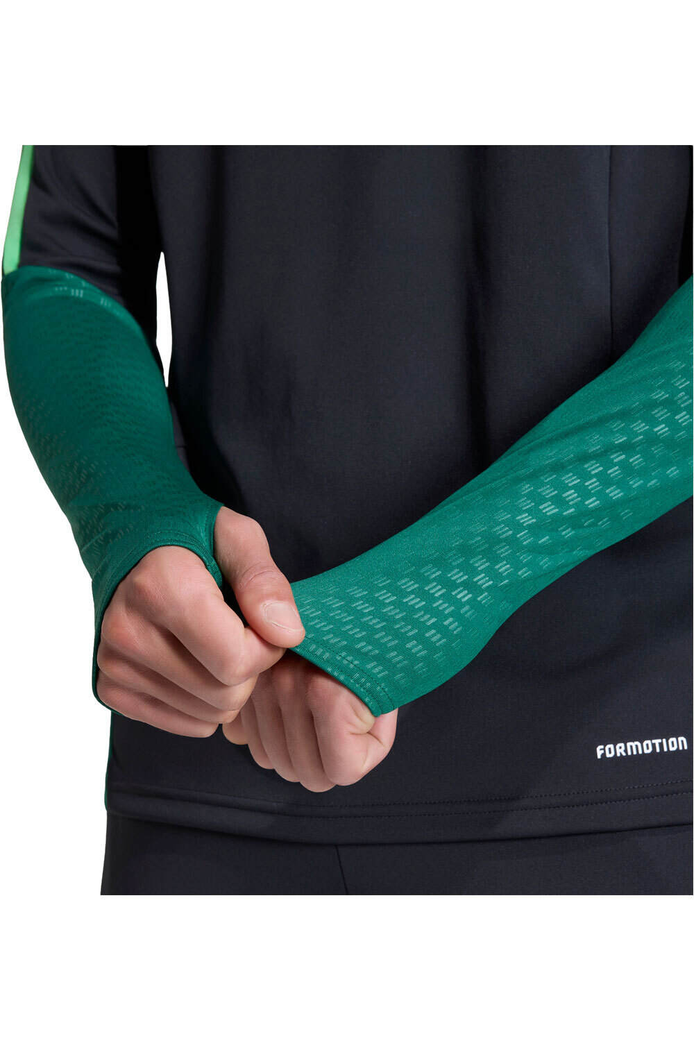 adidas sudadera entrenamiento fútbol MEXICO MUNDIAL 2026 ENTRENAMIENTO NEGRO 03