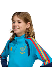 adidas sudadera entrenamiento fútbol niño ESPAÑA MUNDIAL 2026 ENTRENAMIENTO AZUL 03
